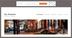 Desktop Screenshot of dcpresswire.com